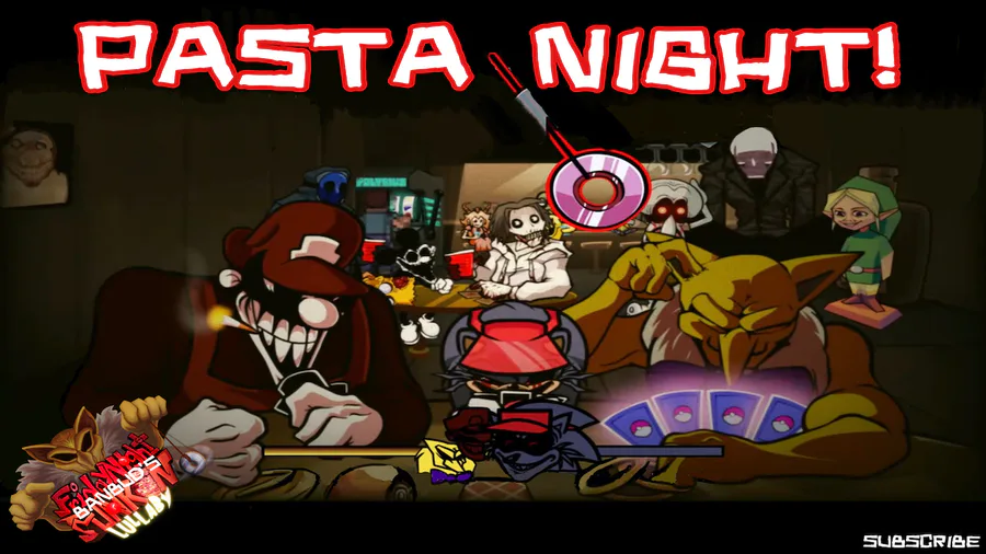 FNF: Pasta Night x Indie Cross