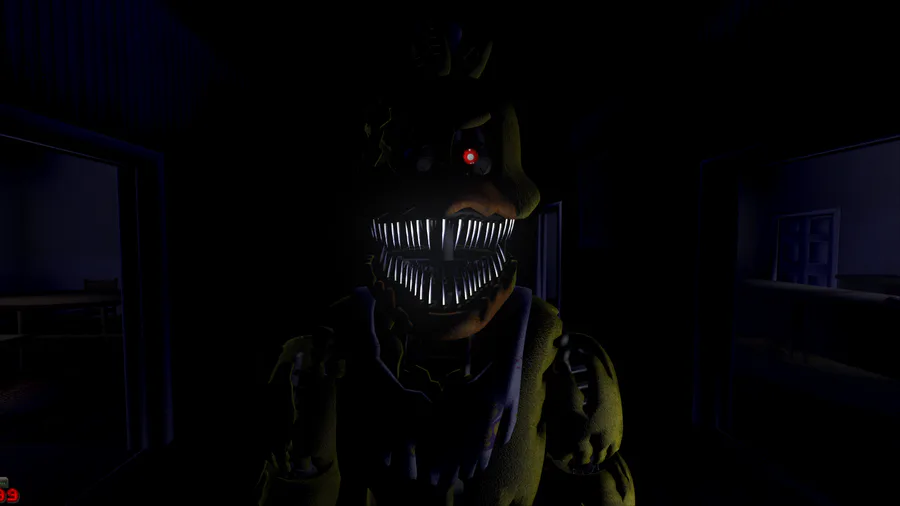 Abstract Distract: Five Nights at Freddy's 4 + Brutal Doom 