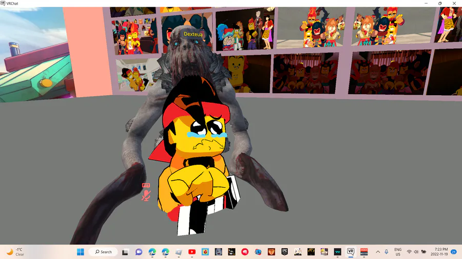 I used this Monkie Kid Oc Maker made by SonnieMed to make a oc for