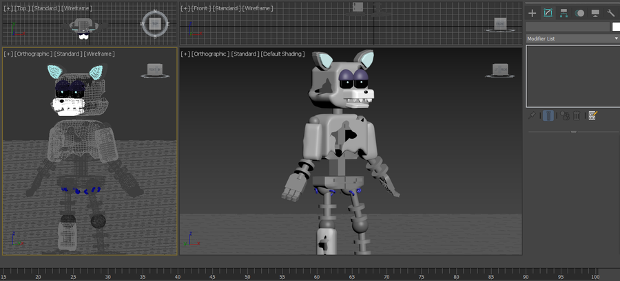 Five Nights at Freddy's Animatronics 3D modeling Animation Blender,  Animation, png