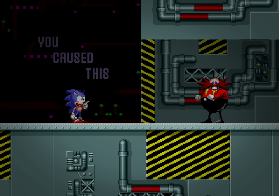 What's the Deal with That Creepy Sonic CD Secret? « Legends of