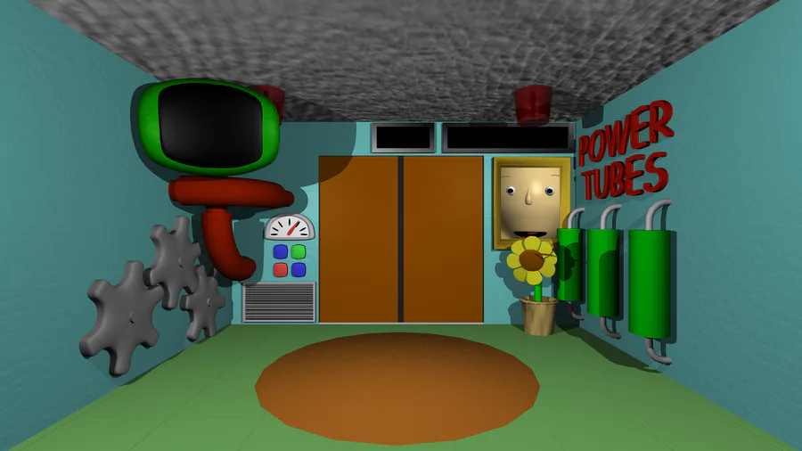 My Stylized Elevator (Baldi's Basics Plus) by ArtsyCrafters on DeviantArt