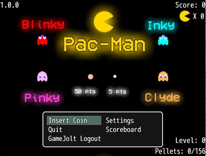 Pac-Man RPG Maker Remake by Panterakawaii - Play Online - Game Jolt