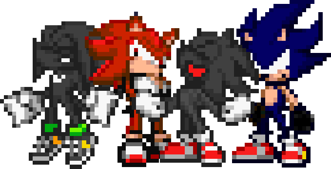 Adanishedgehog on Game Jolt: sprite sheet of yours's truly made entirely  by me