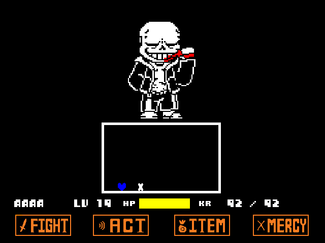 Horrortale Sans sprite by PhantomDestroyer000 on DeviantArt