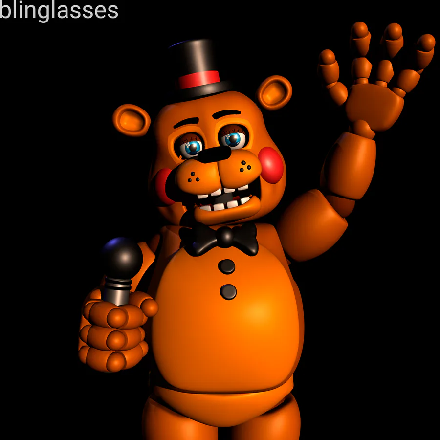 blinglasses on Game Jolt: Fnaf movie Freddy render (inspired by