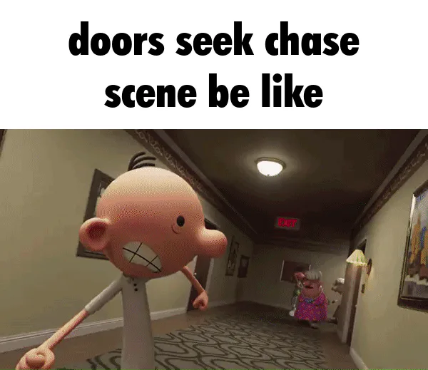 Roblox Doors Seek Chase Scene 