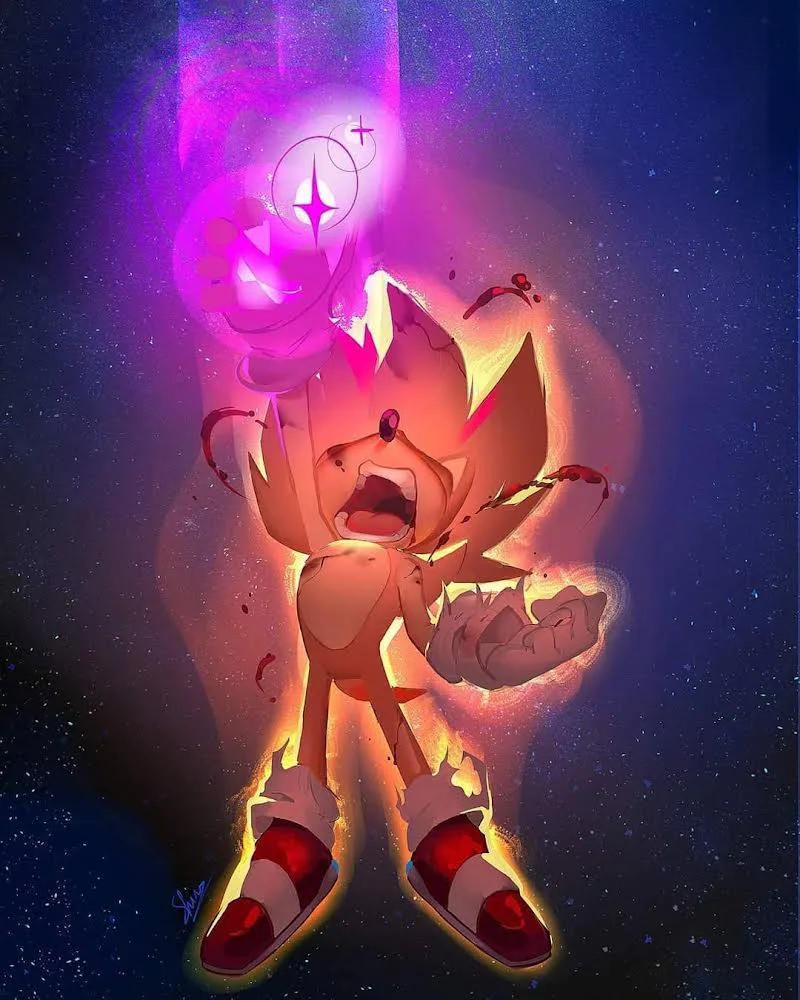 Epic Dark Sonic by JackTheKnight by JackTheKnight
