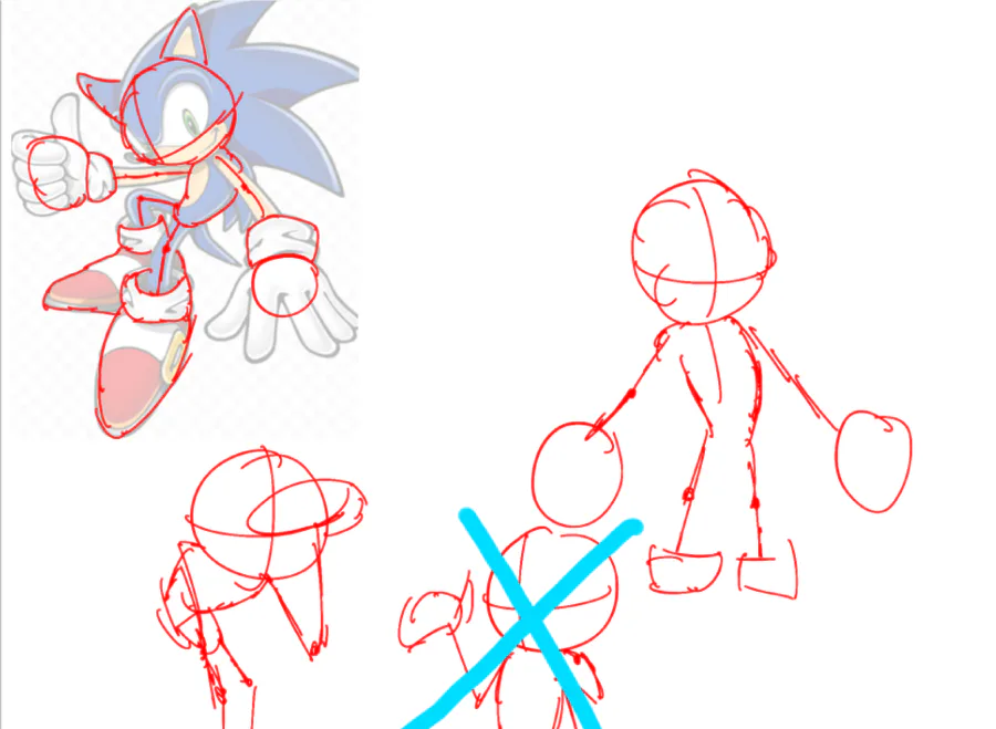 How To Draw Sonic Characters 