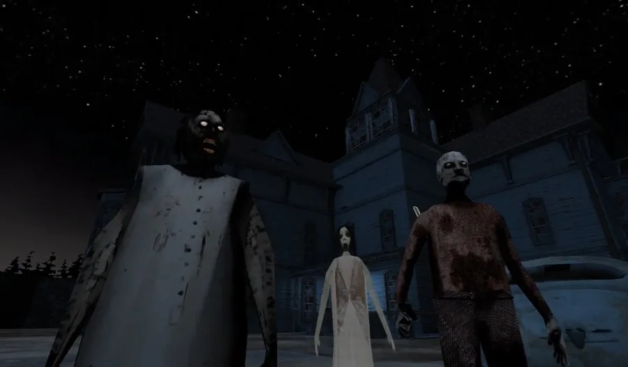 slenderman's freakish friends and family night on Game Jolt: granny 3 PC  granny 1.8 mode