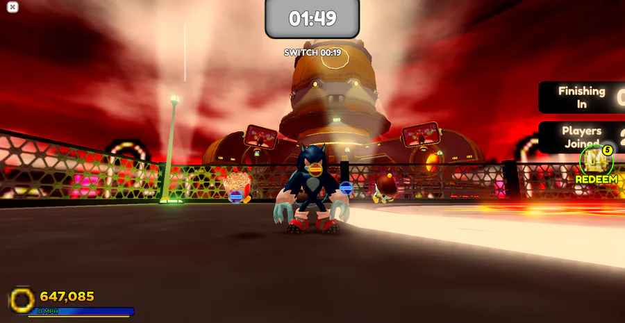 SonicSpeedSimulatorRebornLeaks on Game Jolt: Green Hill Cyberspace is out  now on Sonic Speed Simulator Skin:Fron