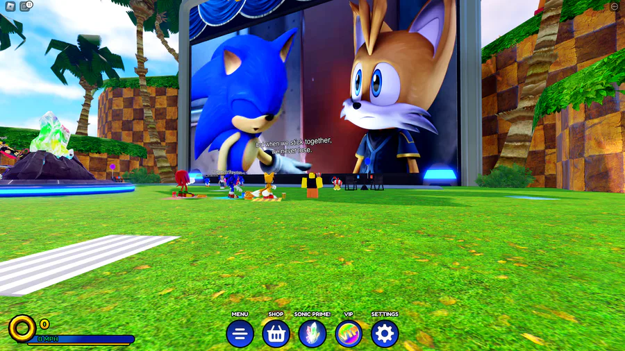 Sonic the Hedgehog Brings a Speed Simulator to Roblox