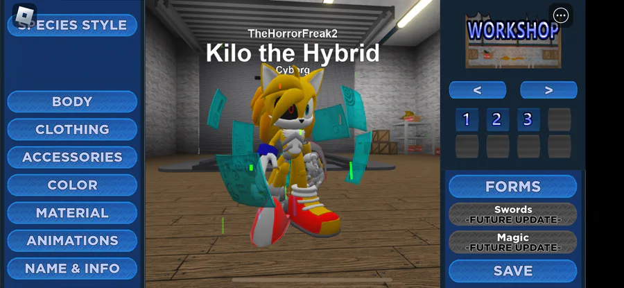 Guess The Sonic Characters! - Roblox