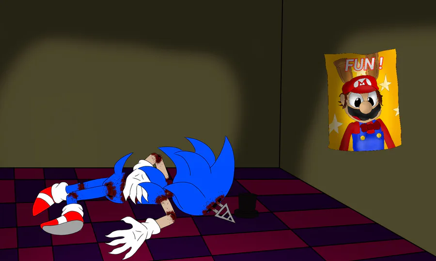 ✨Metal Sonic and Eggman✨ (The Horror Freak) on Game Jolt: Bro I just  wanted to draw Starved- and I see memes… sounds bout rig