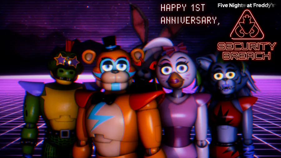 FNAF, Happy 1 Year Anniversary!