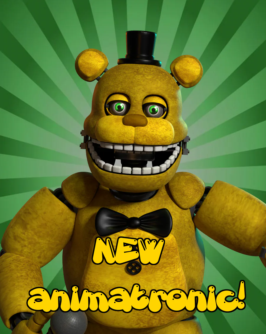 Fredbear and Friends! Poster  Five nights at freddy's, Five night