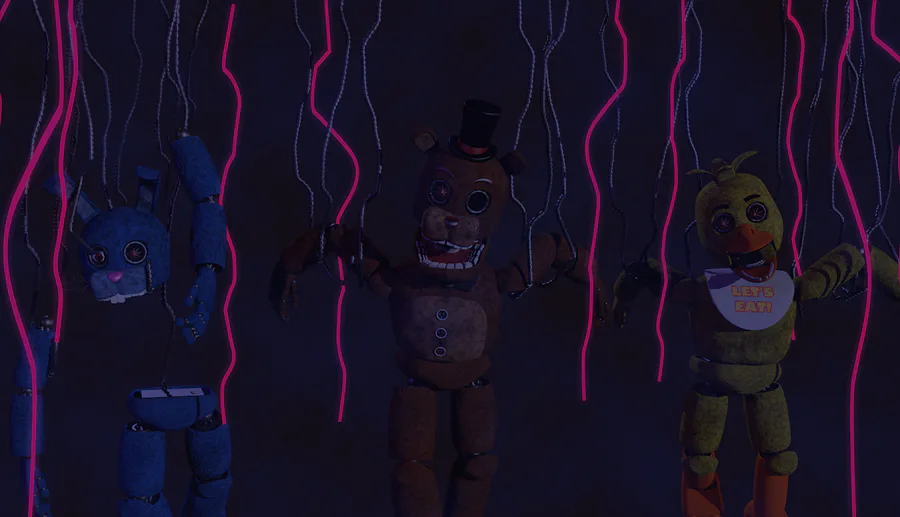 SFM FNAF2] Stylized Withered Chica Jumpscare (OLD) 