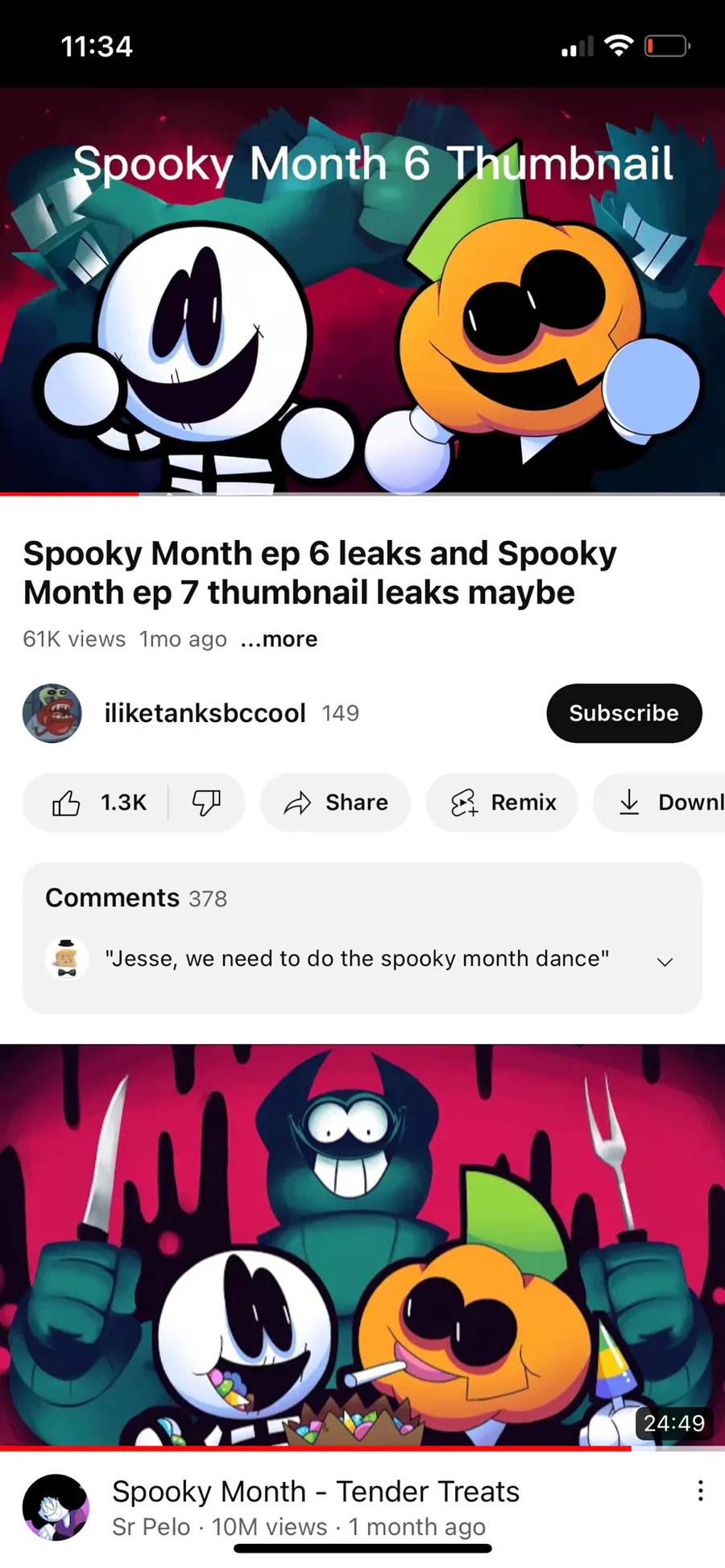 woah spooky month 6 leak REAL?? jkjk vid/animation credits