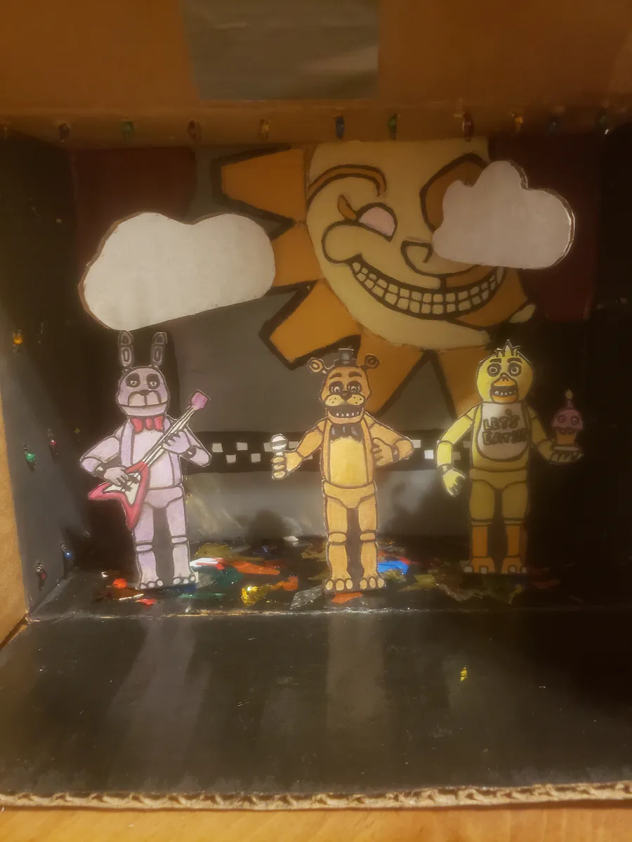 My first FNaF PaperCraft I'm going to do!