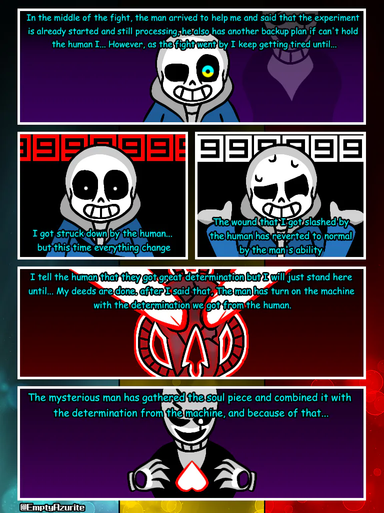 Reaper sans meets Geno sans, (Undertale AU's, Gacha life, Original