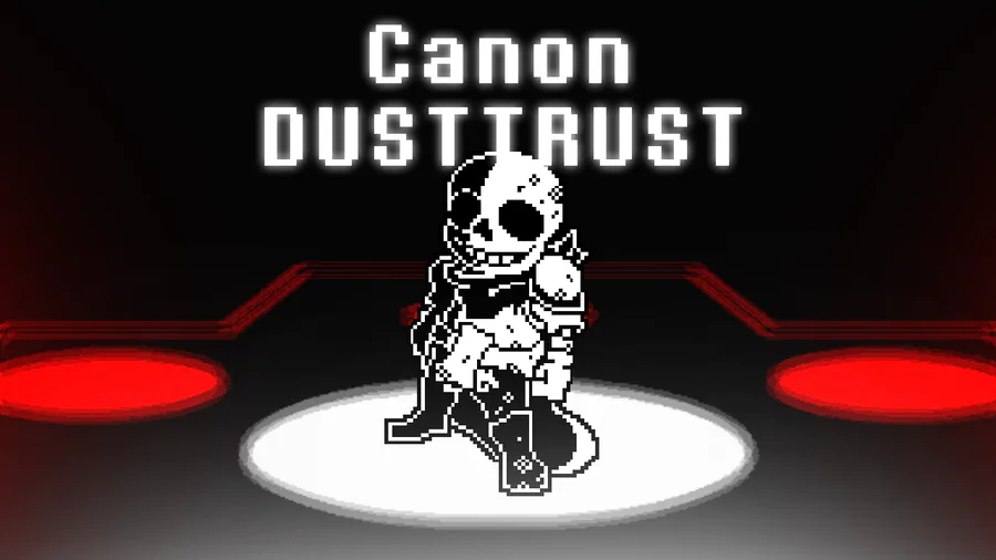 Buronzuブロンズ on Game Jolt: Canon Dusttale Sans and Fanon Dust