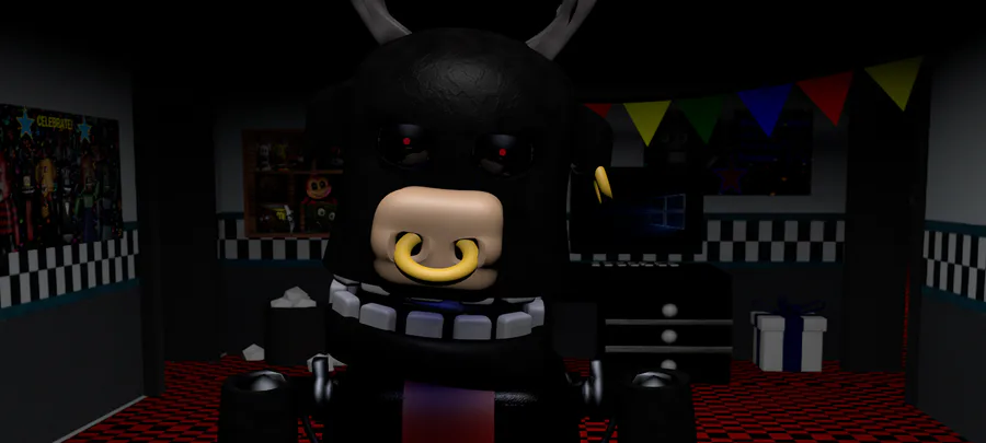 ANIMATRONIC BANANA EATS JUMPSCARE ROBLOX 