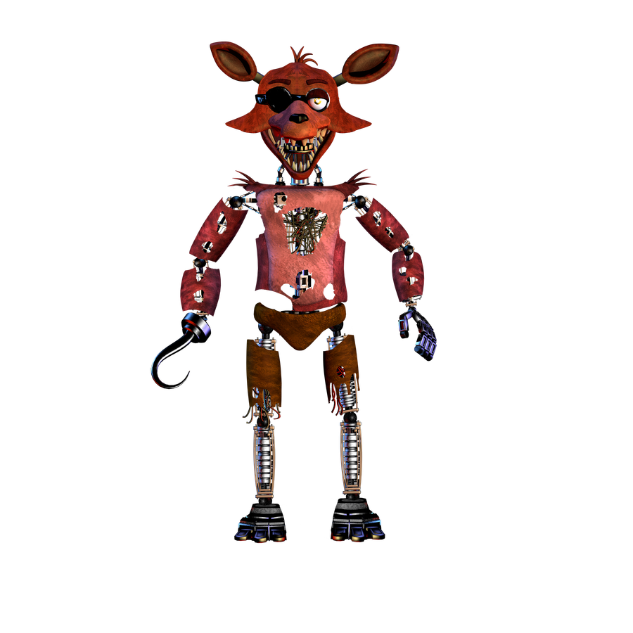 Imagem: Fnaf Withered Foxy Full Body