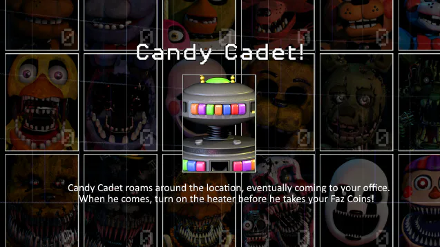 ultamate custom night 2 Diagram