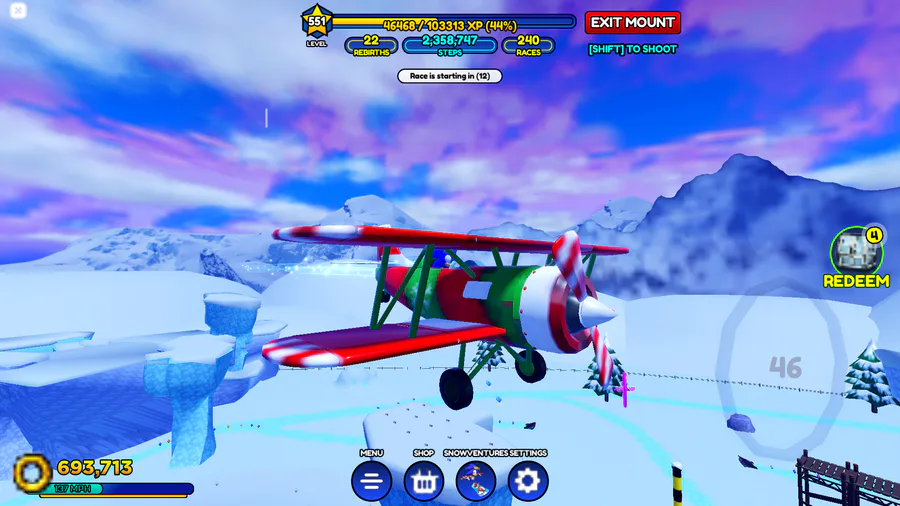 Gotta Snow Fast, Sonic Speed Simulator Wiki