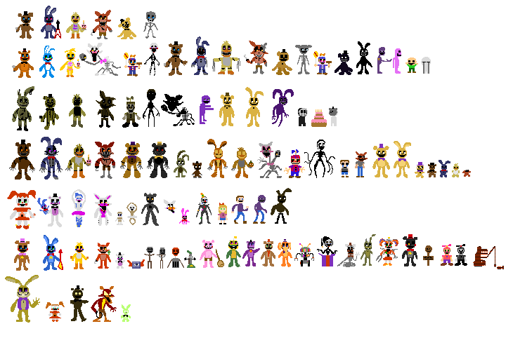 Fnaf Bit Sprites Shopping Online | brunofuga.adv.br