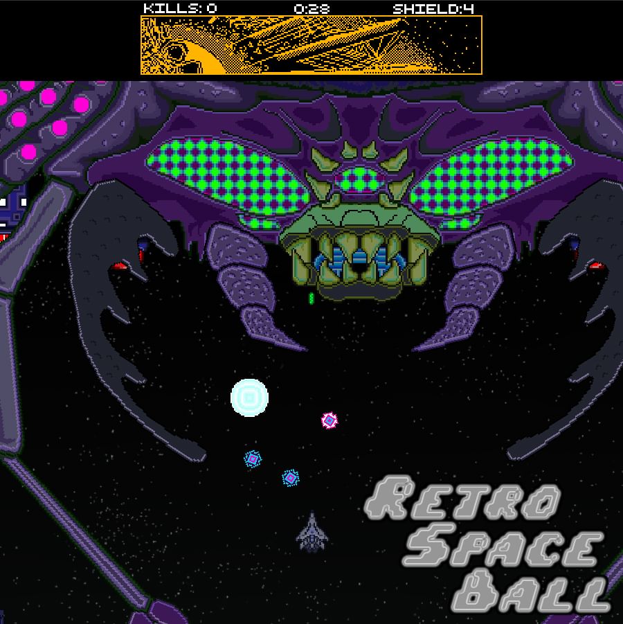 Retro Space Ball by RikOclon Play Online Game Jolt