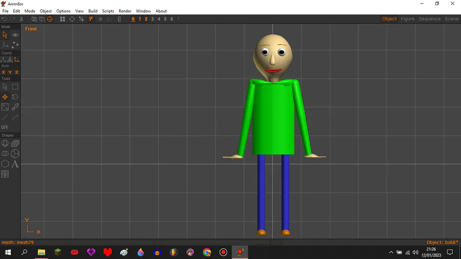 Baldi 3D models - Sketchfab