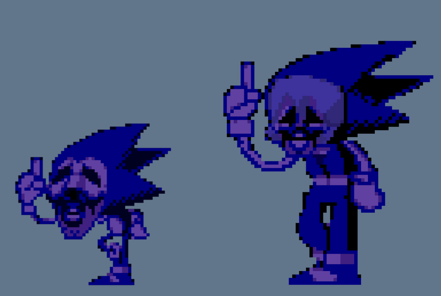 Majin Sonic Animated Sprite