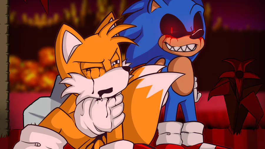 SONICA.EXE VS Tails Doll 