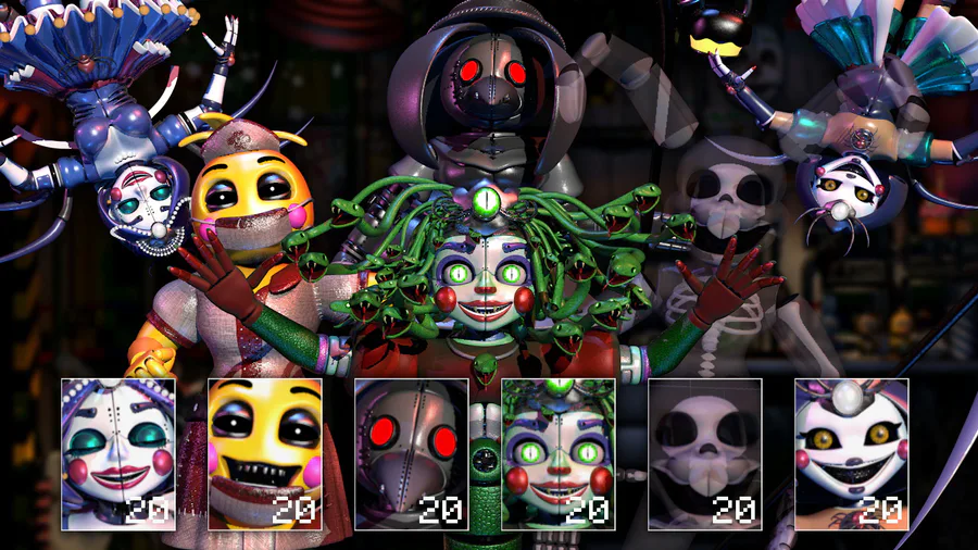 Ultimate Custom Night - FNaF : The Movie ( Mod ) 