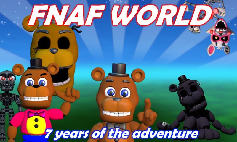 FNaF World Redacted  The Beginning of A New Adventure! [Part 1