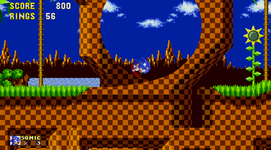 JonSonic on Game Jolt: A Classic Sonic Fanart! 🎨