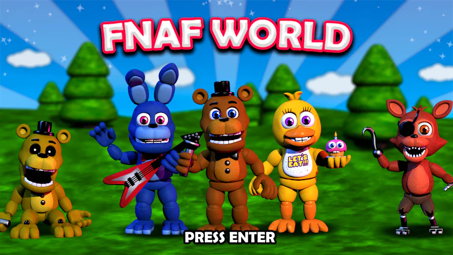 FNAF World Update 3 (Reimagined) Community - Fan art, videos