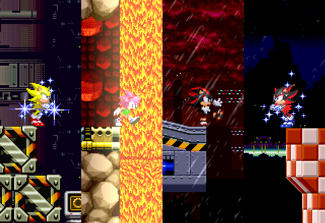 Super tails custom sprites in Sonic 3 AIR 