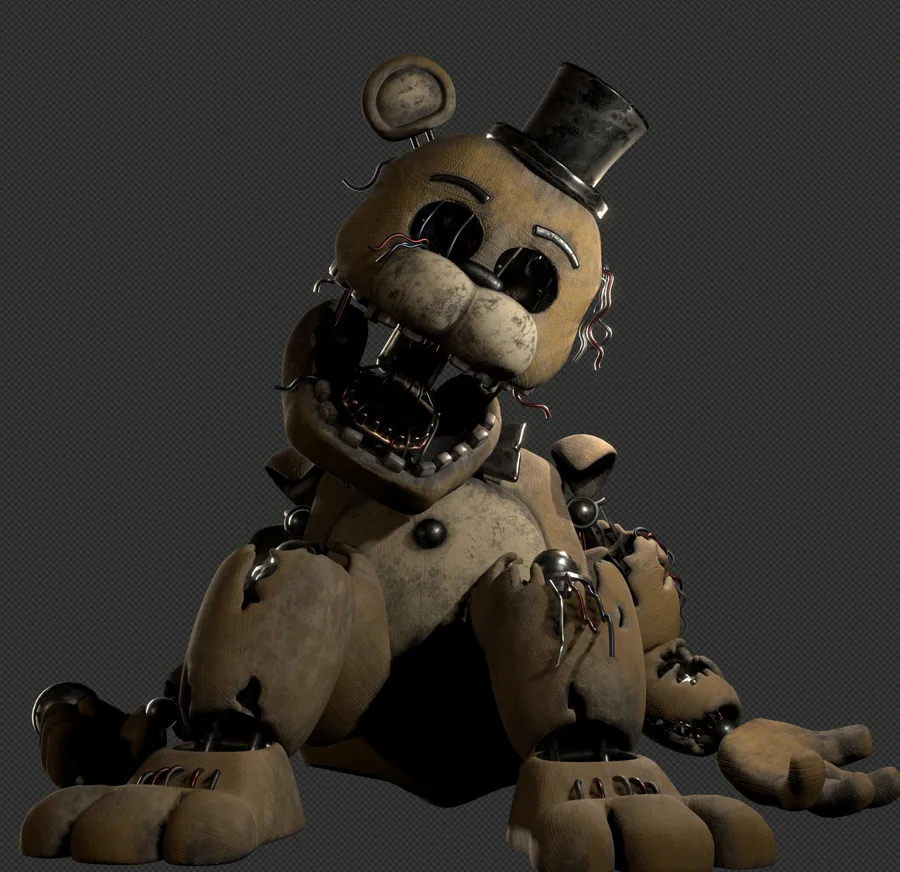 Kirbdavon on Game Jolt: golden freddy and shadow freddy