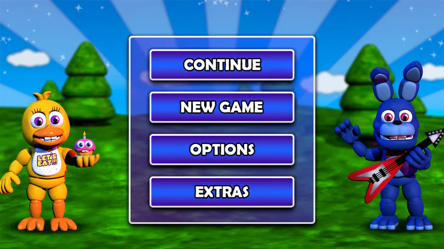 FNaF World - 100% Full Playthrough (Hard, All Clocks, All Endings