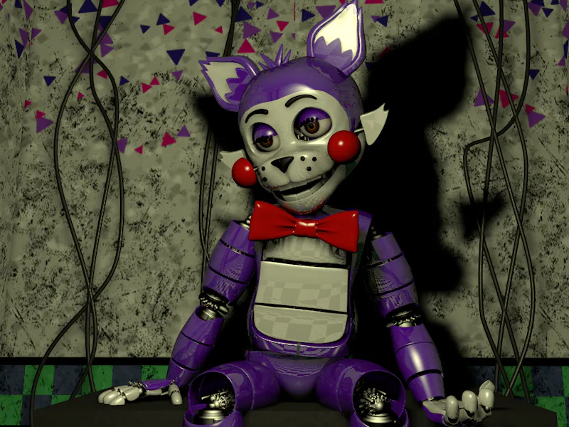 Forgotten Candy's Nights (FNaC 4 FanMade) 