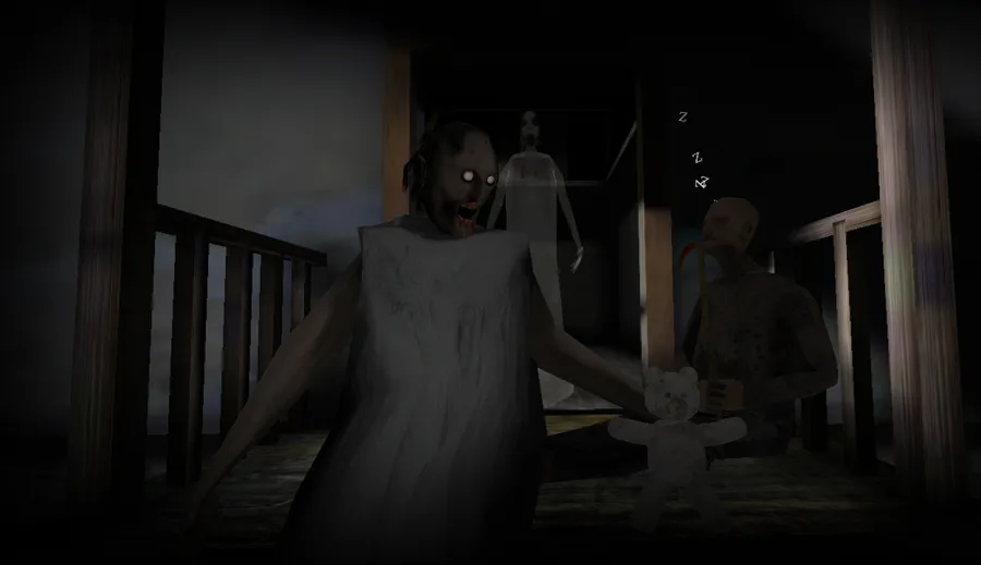 slenderman's freakish friends and family night on Game Jolt: granny 3 PC  granny 1.8 mode