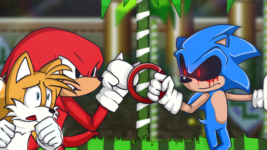 Colors Live - redesing of tails.exe and knuckles.exe by panquert