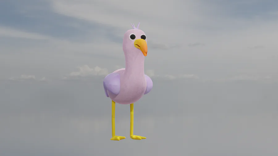 Opila Bird - Download Free 3D model by