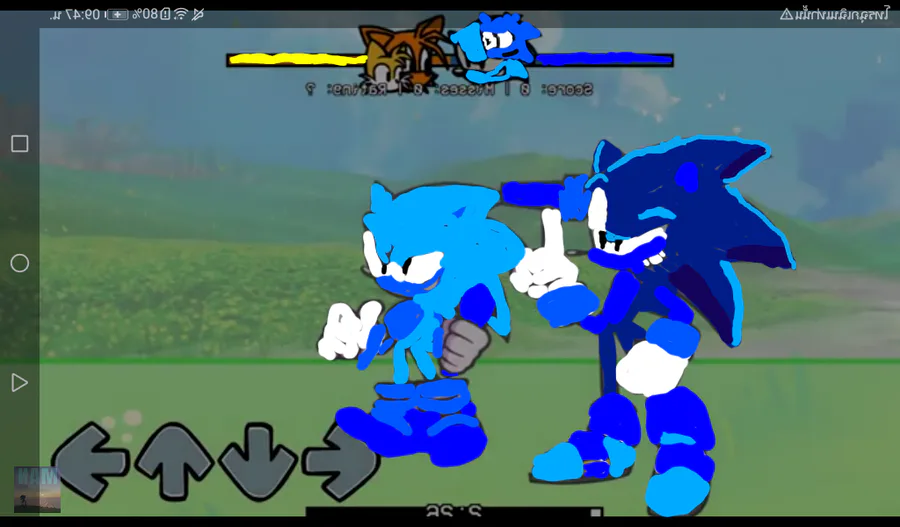 fnf stick sonic game 