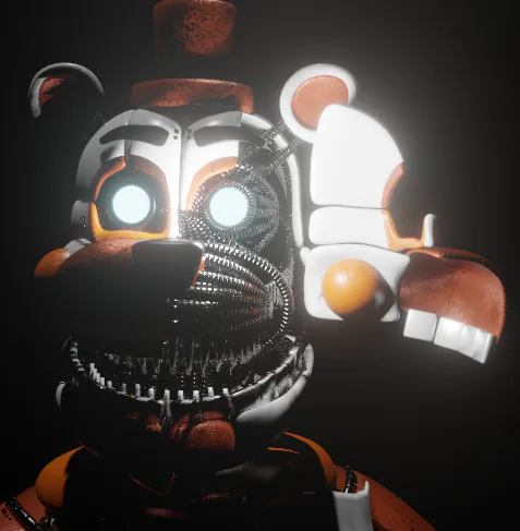 Unmolten Freddy and Molten Freddy