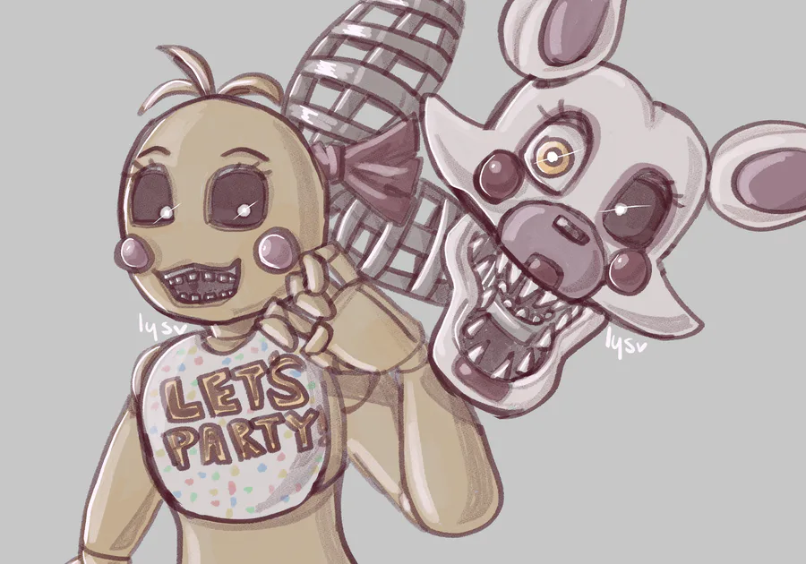 Friday night funkin withered chica. #fivenightsatfreddys #fnaf2 #fnaf