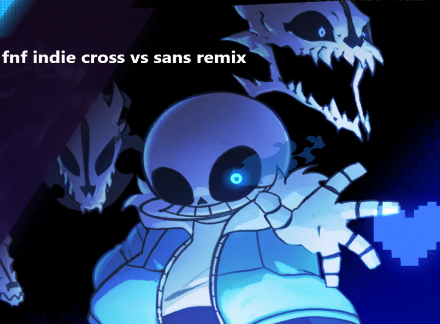 Sans Final Attack/ Indie Cross Animation 