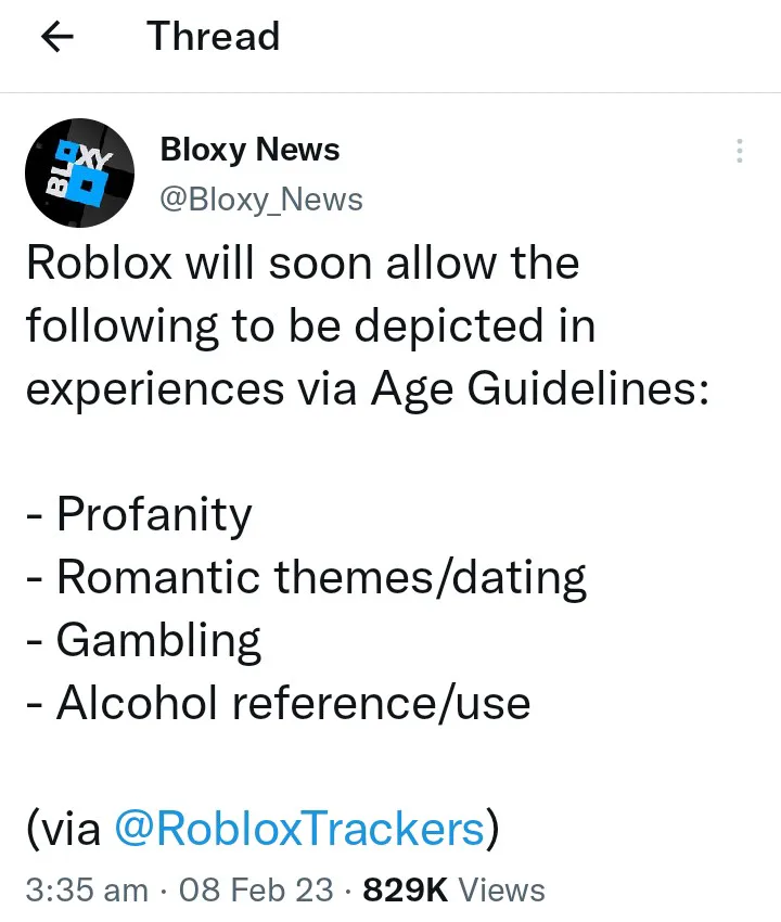 Bloxy News (@Bloxy_News) / X